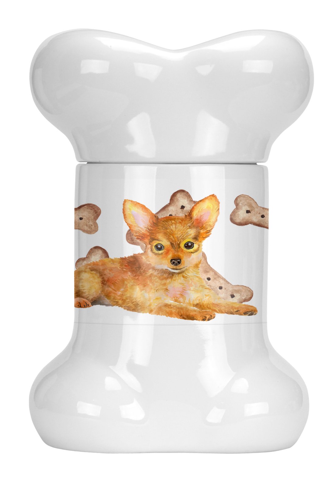 Toy Terrier Bone Shaped Treat Jar CK2301BSTJ by Caroline&#39;s Treasures