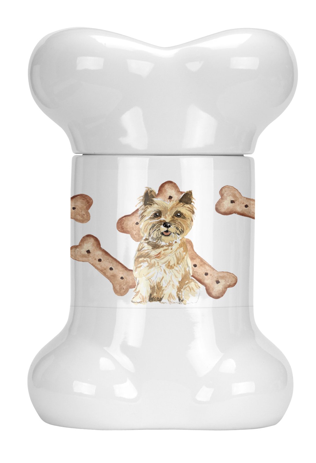 Cairn Terrier Bone Shaped Treat Jar CK2311BSTJ by Caroline&#39;s Treasures