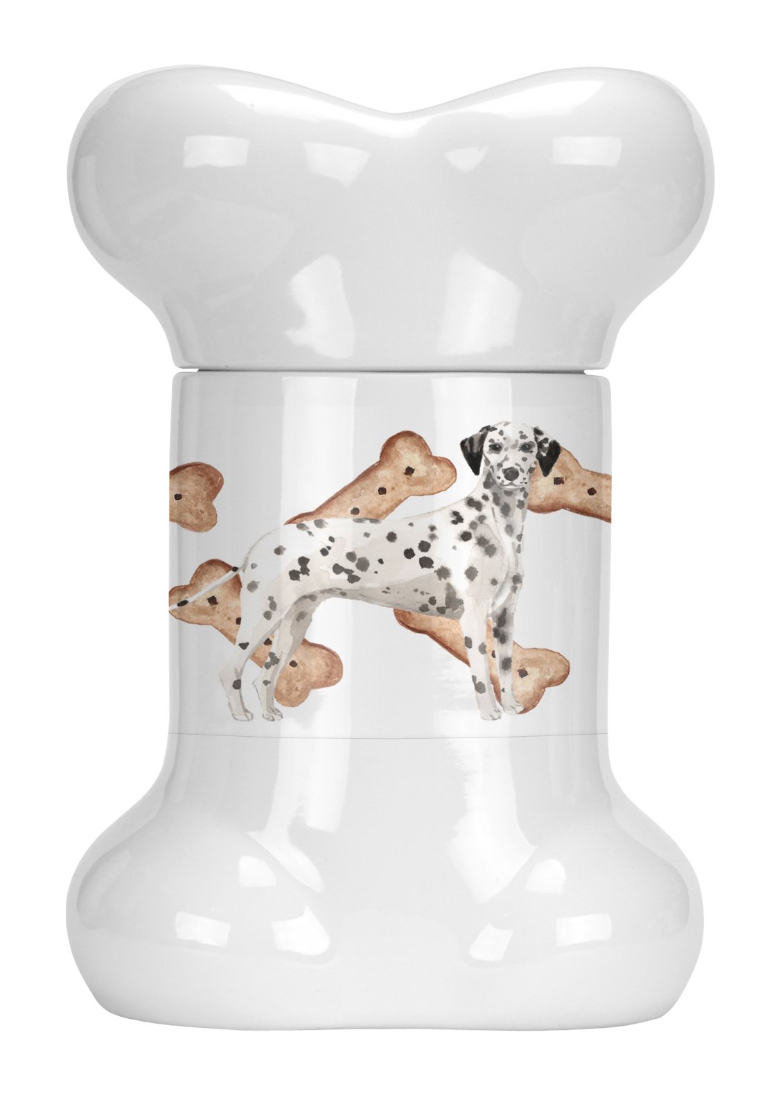 Dalmatian Bone Shaped Treat Jar CK2351BSTJ by Caroline&#39;s Treasures