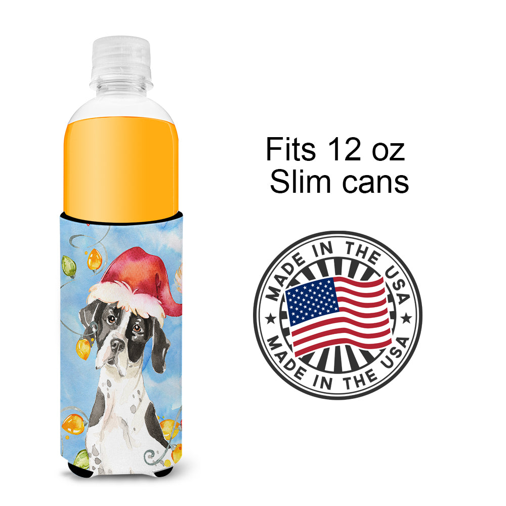 Christmas Lights English Pointer  Ultra Hugger for slim cans CK2477MUK