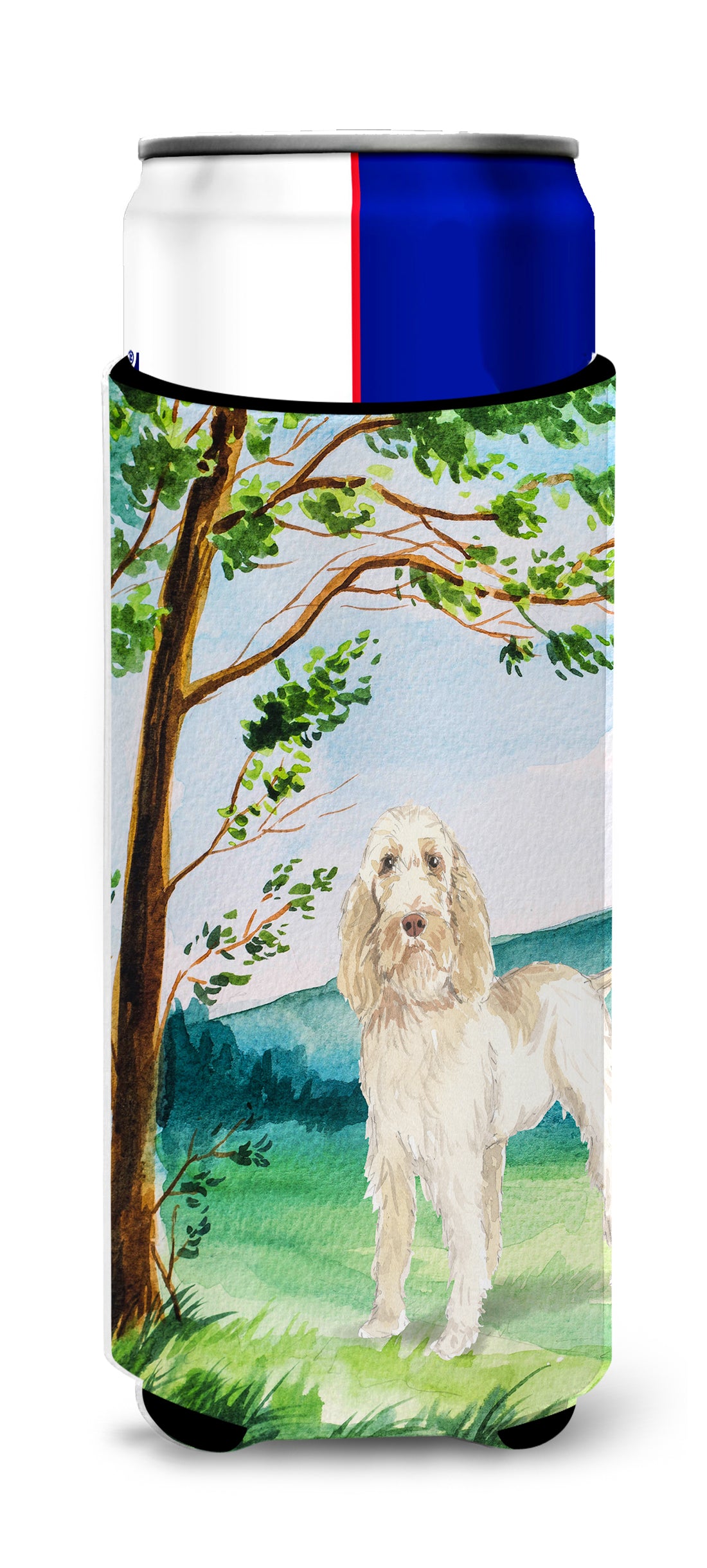Under the Tree Spinone Italiano  Ultra Hugger for slim cans CK2554MUK  the-store.com.
