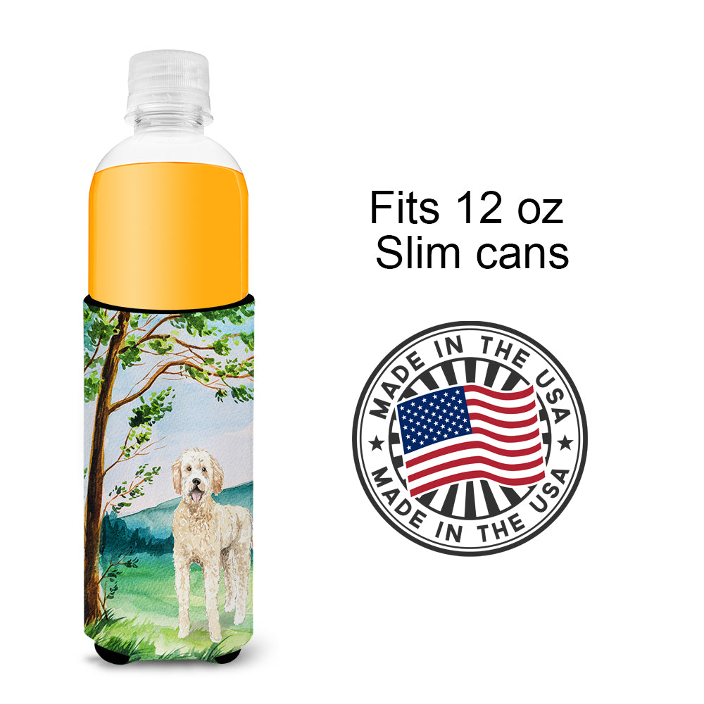 Under the Tree Goldendoodle  Ultra Hugger for slim cans CK2573MUK