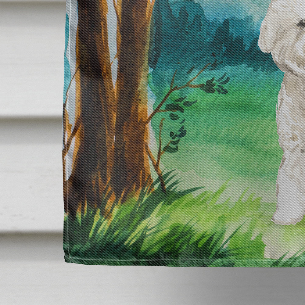Under the Tree Bichon Frise Flag Canvas House Size CK2582CHF  the-store.com.