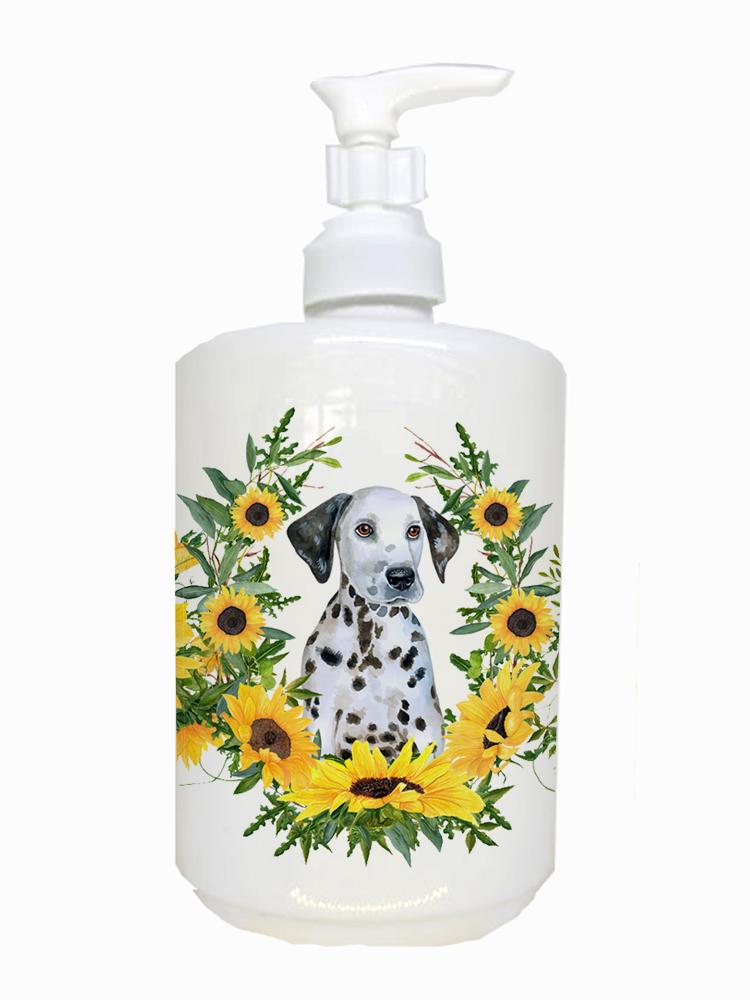 Dalmatian Puppy Ceramic Soap Dispenser CK2900SOAP by Caroline&#39;s Treasures