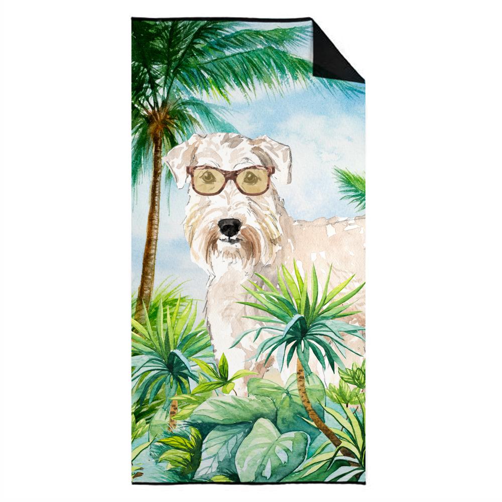 Wheaten Terrier Premium Beach Towel CK2993TWL3060 by Caroline&#39;s Treasures