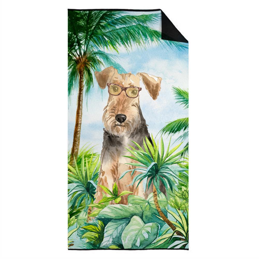 Airedale Terrier Premium Beach Towel CK2994TWL3060 by Caroline&#39;s Treasures
