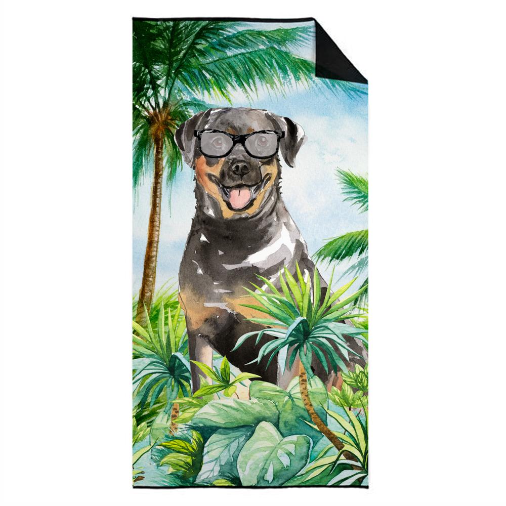 Rottweiler Premium Beach Towel CK3004TWL3060 by Caroline&#39;s Treasures