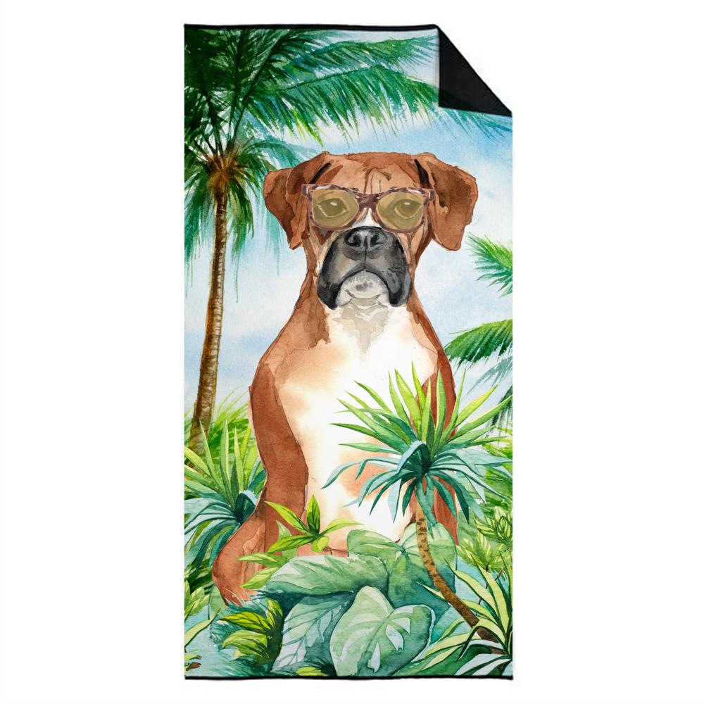 Boxer Premium Beach Towel CK3020TWL3060 by Caroline&#39;s Treasures