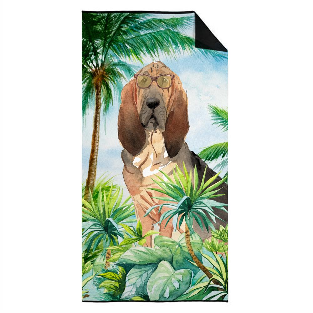 Bloodhound Premium Beach Towel CK3023TWL3060 by Caroline&#39;s Treasures
