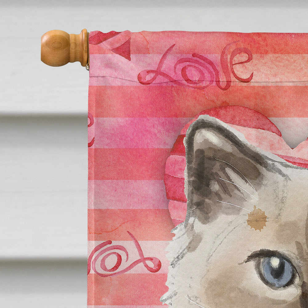 Ragdoll Cat Love Flag Canvas House Size CK3052CHF