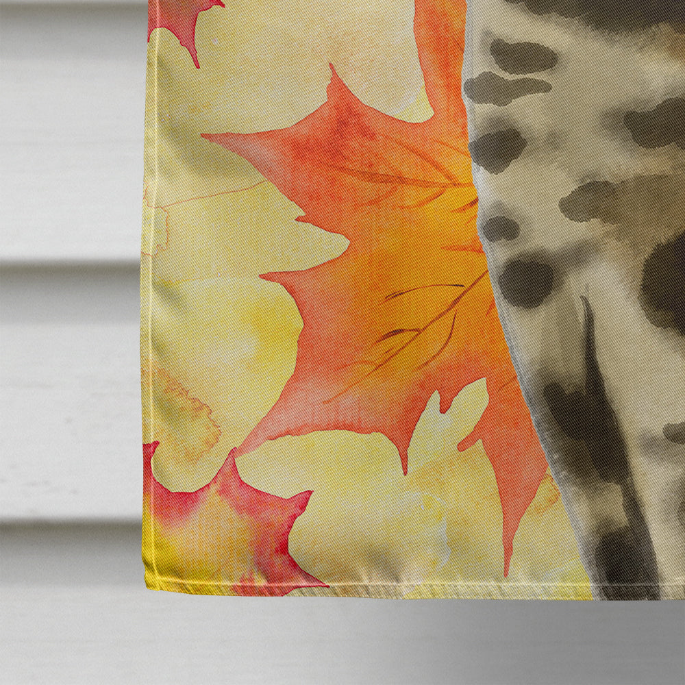 Bengal Fall Leaves Flag Canvas House Size CK3075CHF  the-store.com.