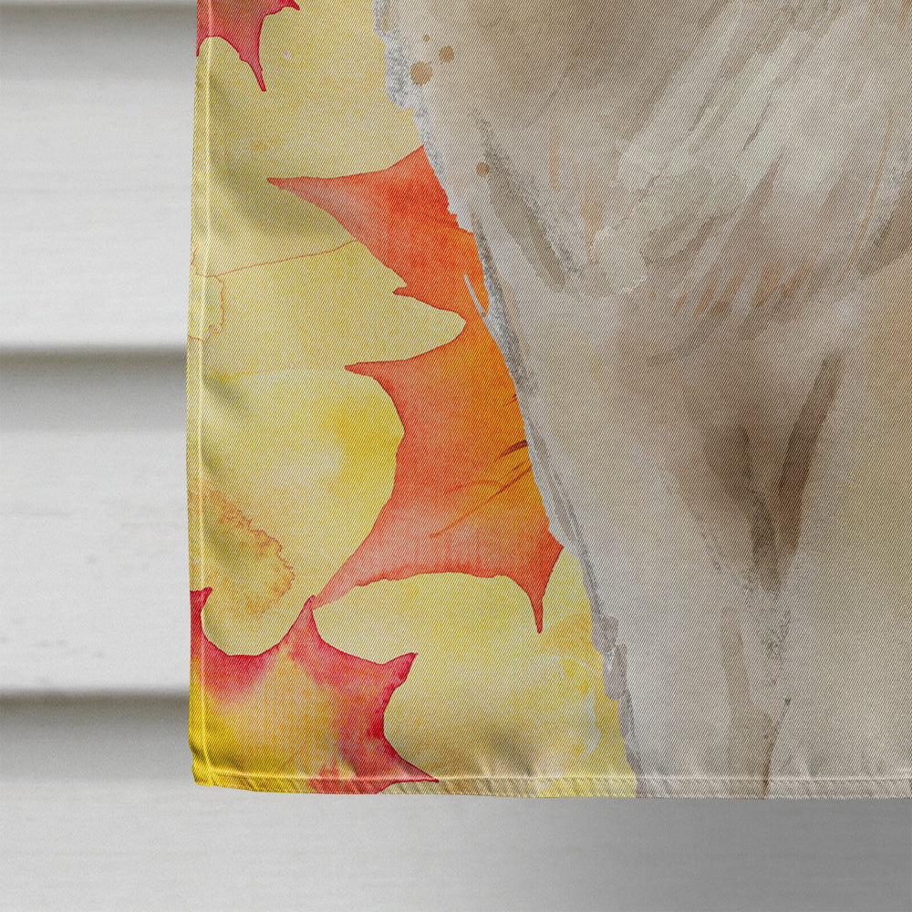 Ragdoll Fall Leaves Flag Canvas House Size CK3082CHF  the-store.com.