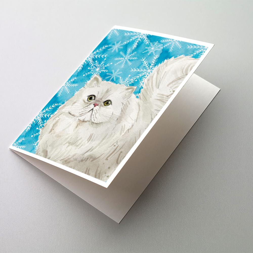 Buy this Persian Winter Snowflake Greeting Cards and Envelopes Pack of 8