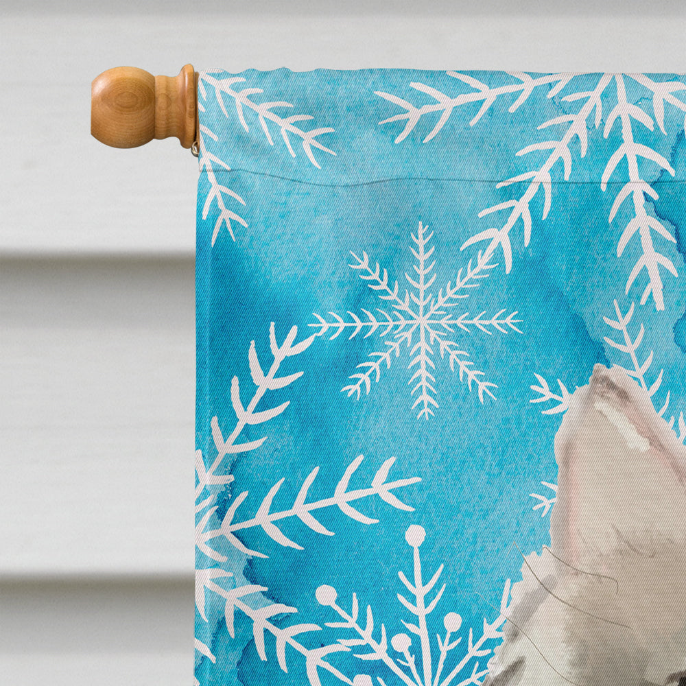 Ragamuffin Winter Snowflake Flag Canvas House Size CK3111CHF  the-store.com.