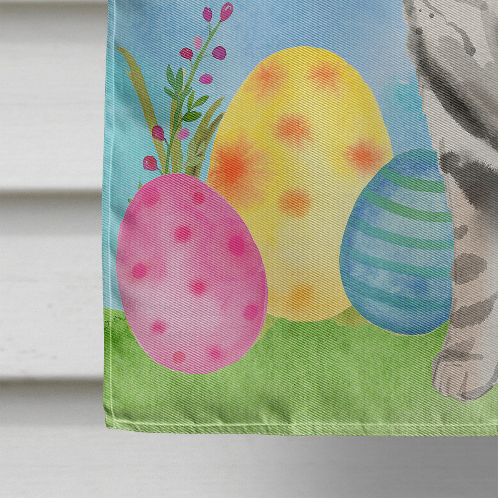 American Shorthair Easter Eggs Flag Canvas House Size CK3134CHF