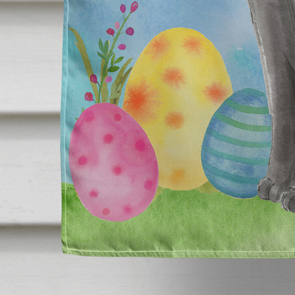 Blue Russian Easter Eggs Flag Canvas House Size CK3136CHF