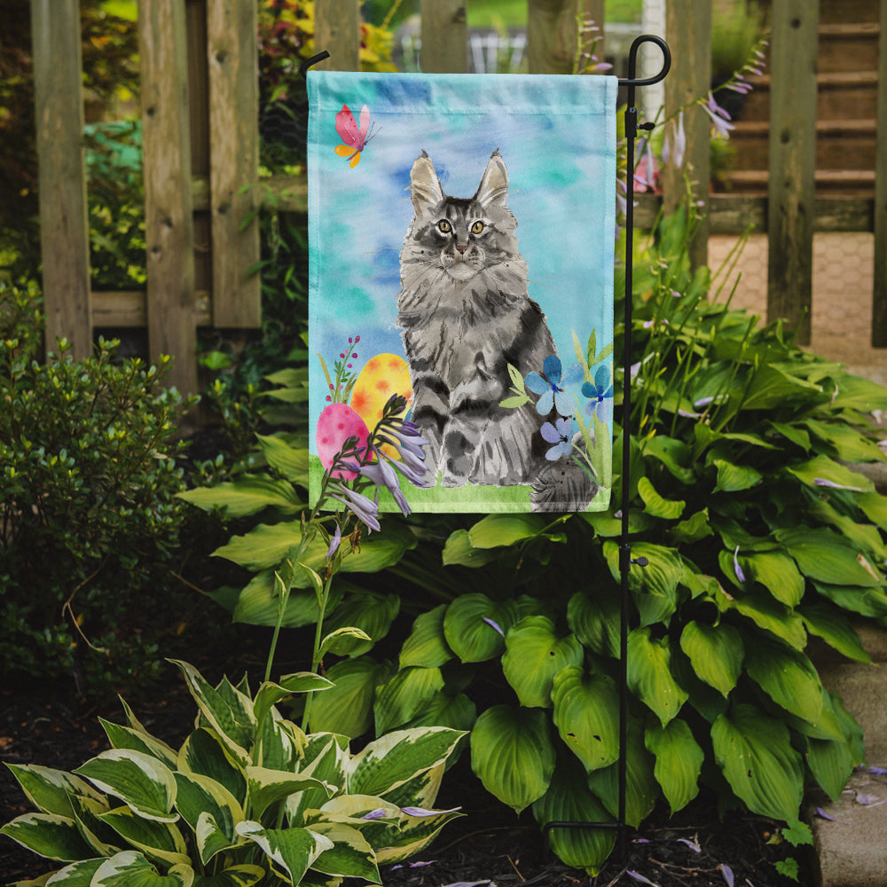 Maine Coon Easter Eggs Flag Garden Size CK3139GF  the-store.com.