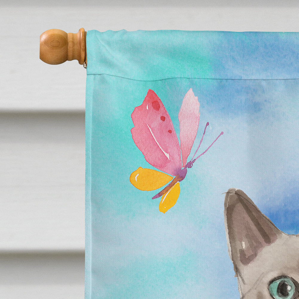 Tonkinese Easter Eggs Flag Canvas House Size CK3146CHF