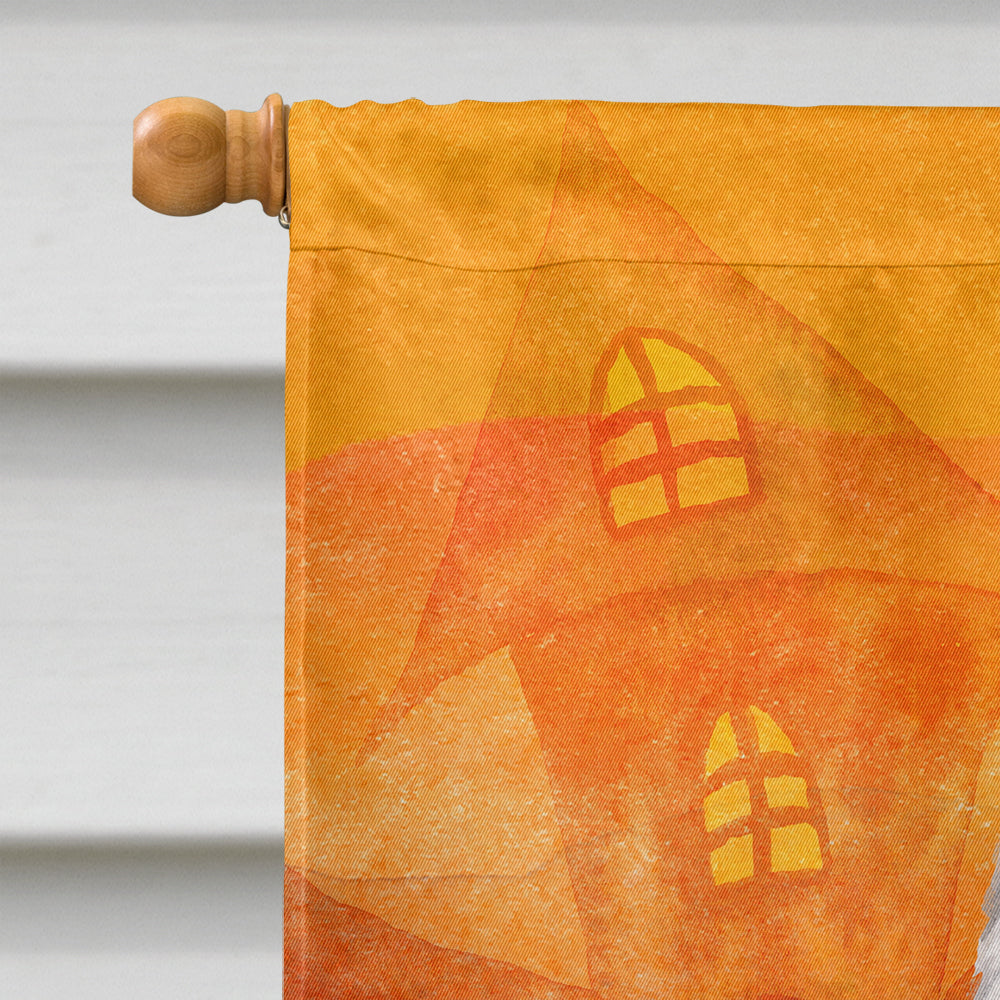 Hallween Westie Flag Canvas House Size CK3193CHF