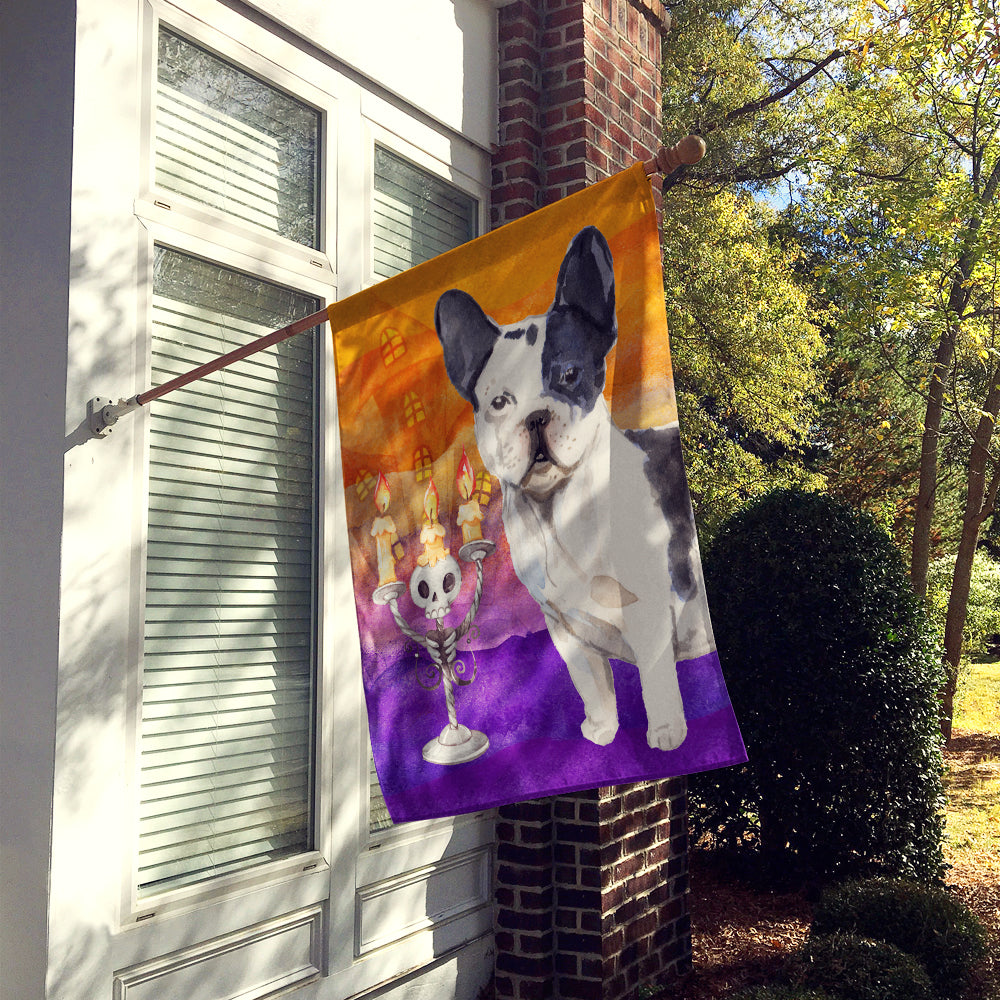 Hallween French Bulldog Flag Canvas House Size CK3206CHF  the-store.com.