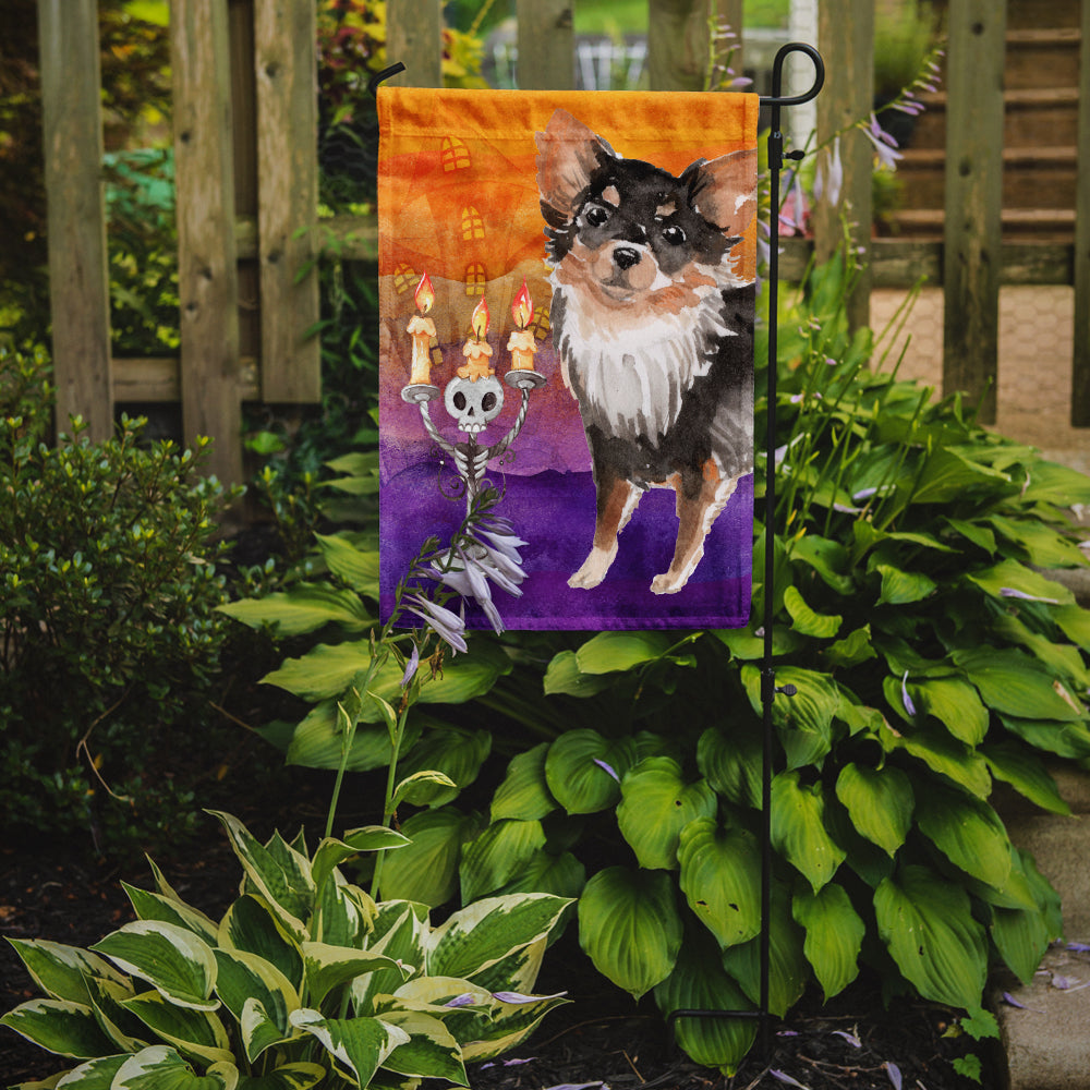 Hallween Long Haired Chihuahua Flag Garden Size CK3223GF