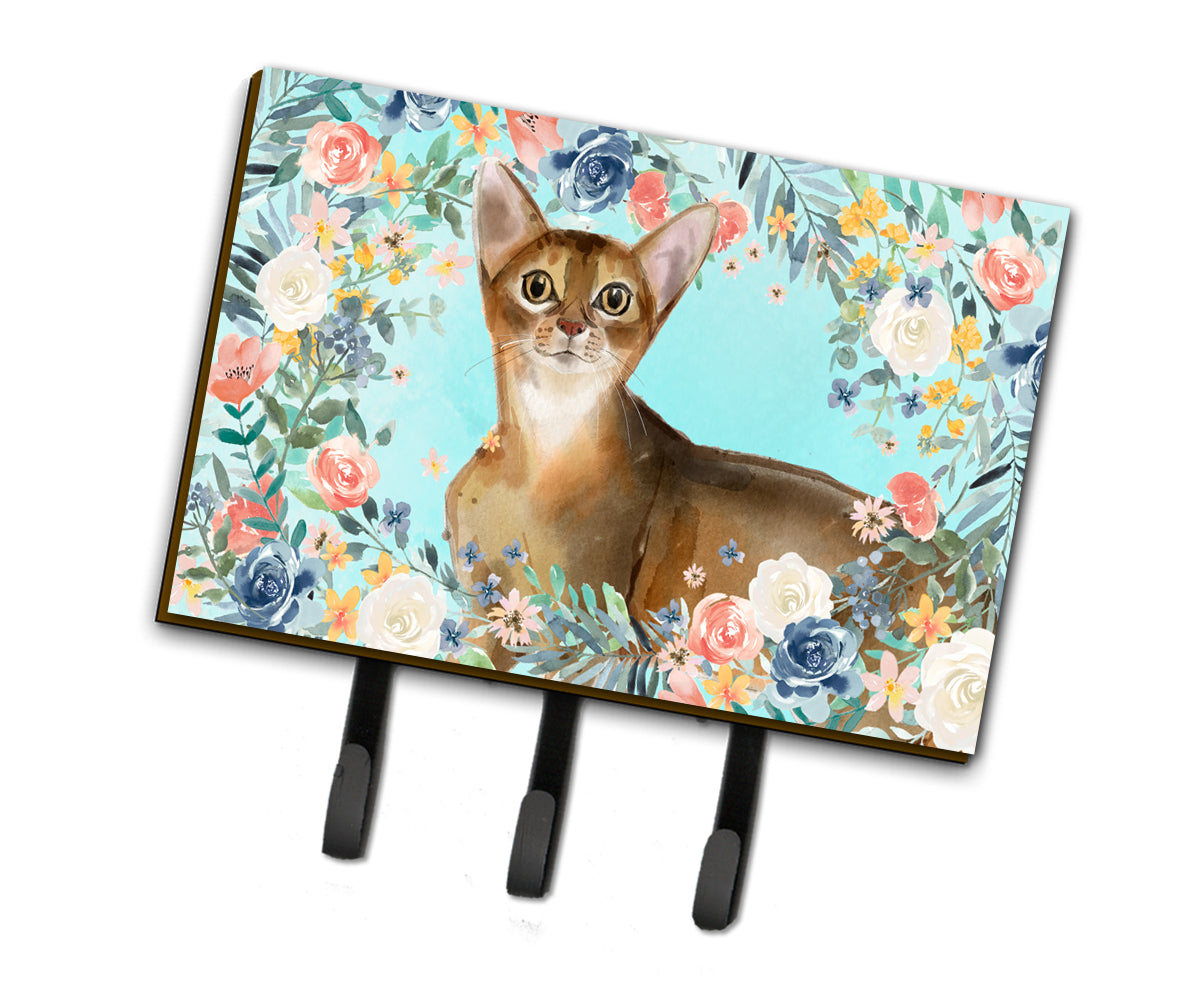 Abyssinian Spring Flowers Leash or Key Holder CK3386TH68  the-store.com.