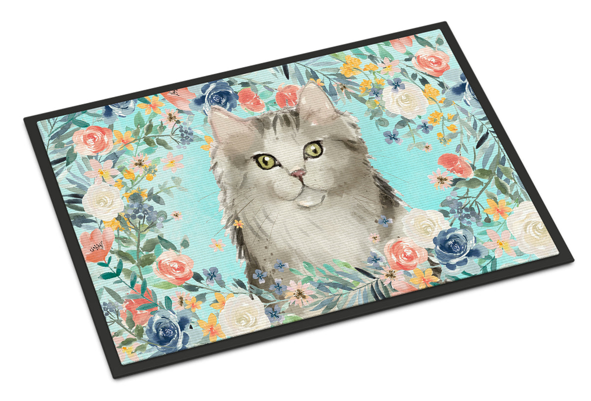 Ragamuffin Spring Flowers Indoor or Outdoor Mat 18x27 CK3395MAT - the-store.com