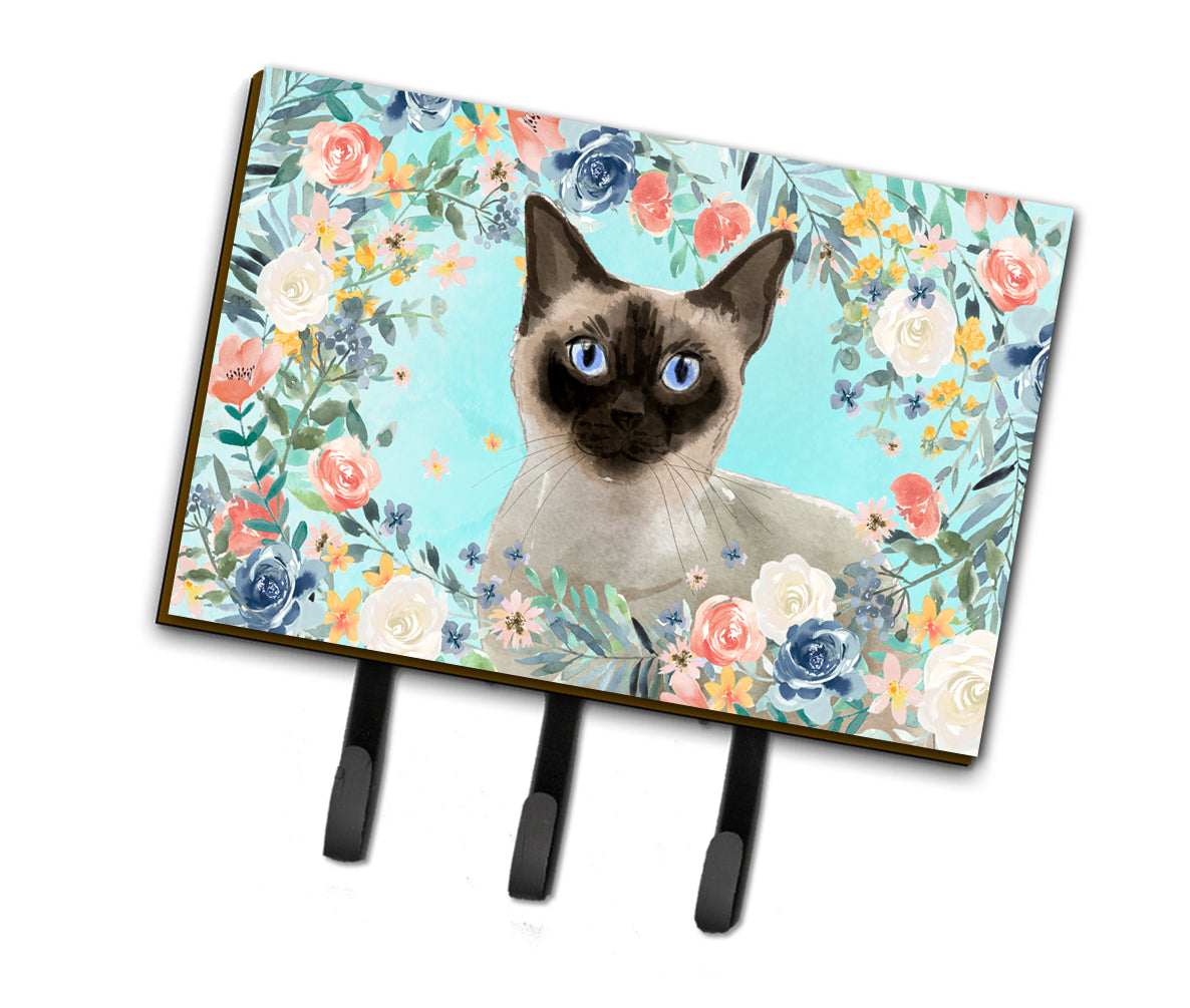Siamese Spring Flowers Leash or Key Holder CK3398TH68  the-store.com.
