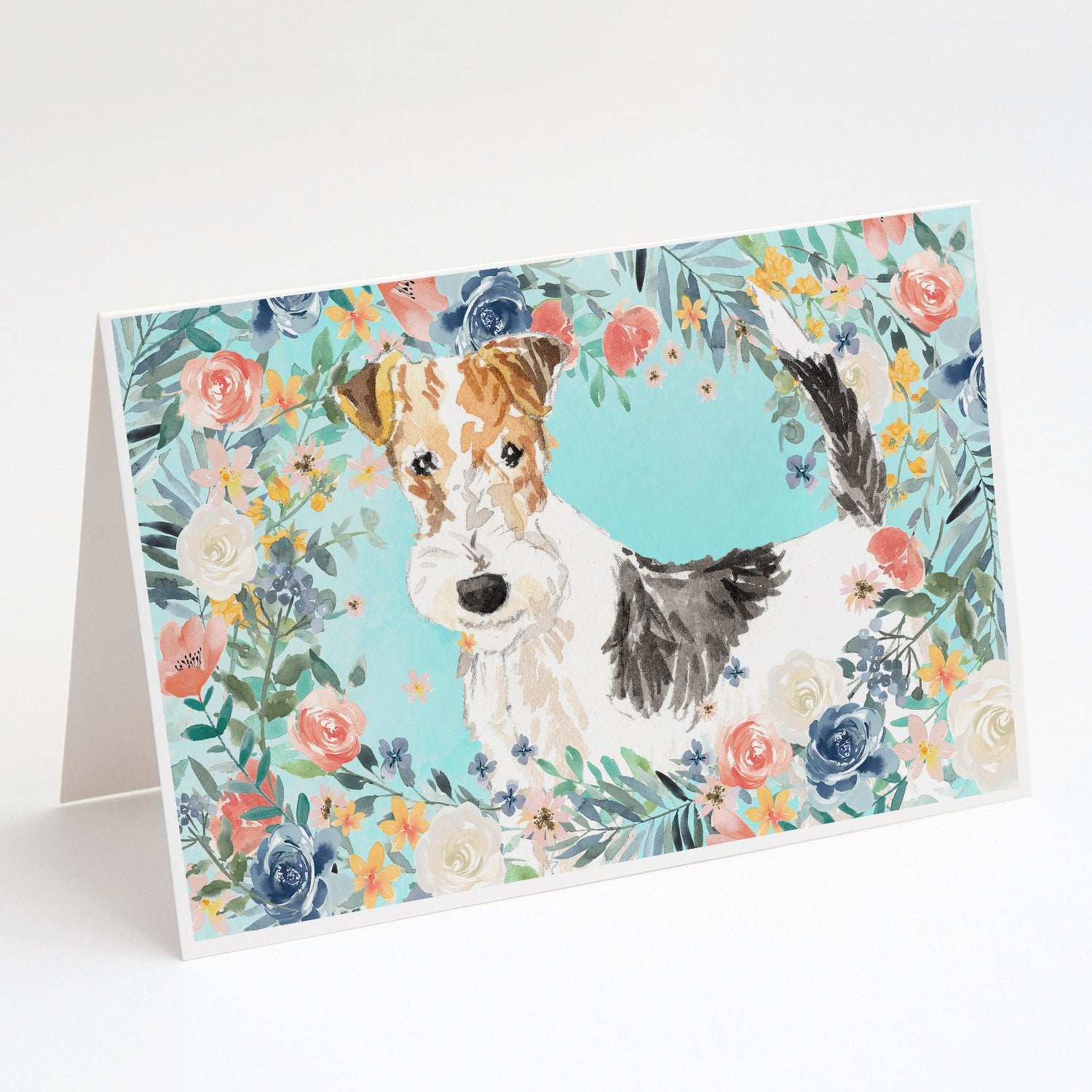 Buy this Fox Terrier Greeting Cards and Envelopes Pack of 8