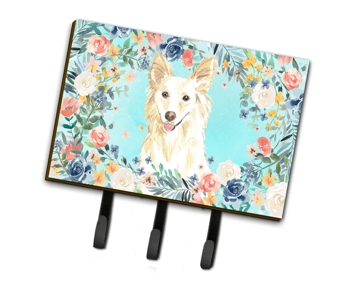 White Collie Leash or Key Holder CK3403TH68  the-store.com.