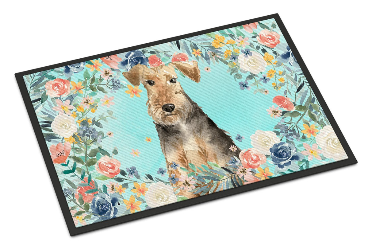 Airedale Terrier Indoor or Outdoor Mat 24x36 CK3405JMAT by Caroline&#39;s Treasures