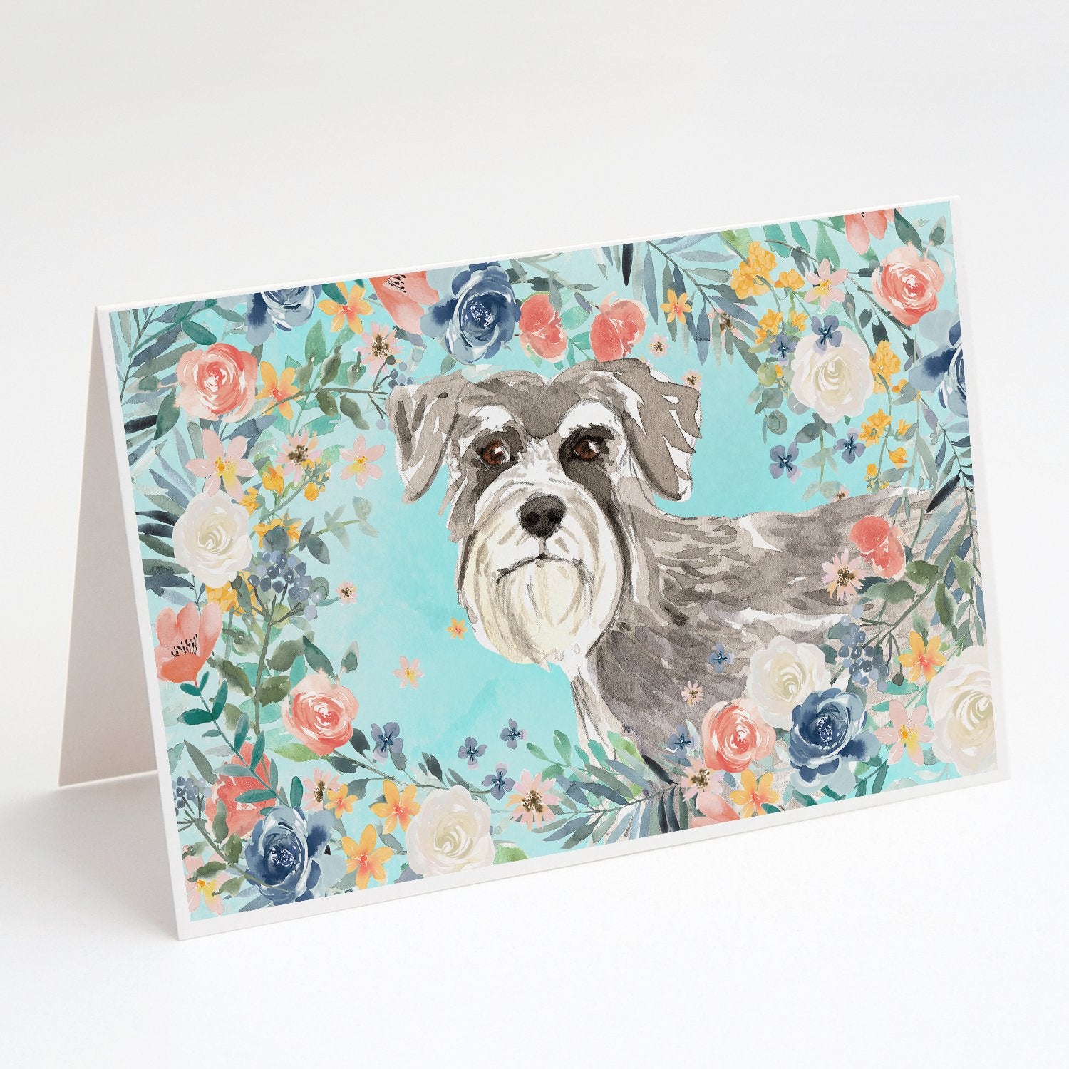 Buy this Schnauzer #1 Greeting Cards and Envelopes Pack of 8