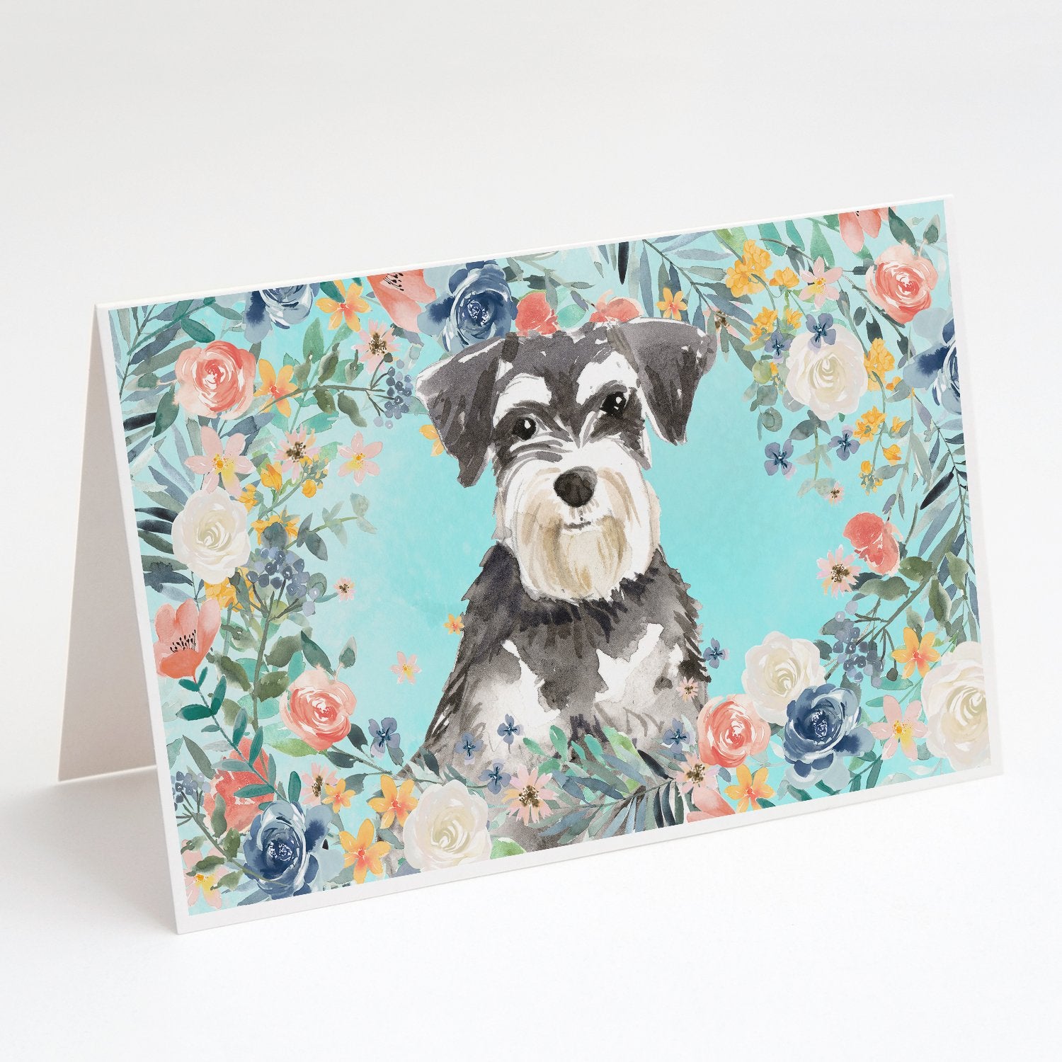 Buy this Schnauzer #2 Greeting Cards and Envelopes Pack of 8