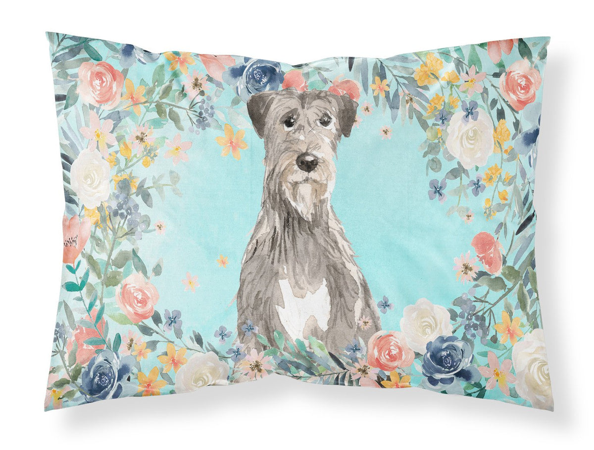 Irish Wolfhound Fabric Standard Pillowcase CK3423PILLOWCASE by Caroline&#39;s Treasures