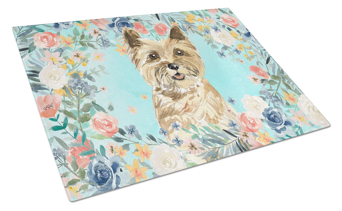 Cairn Terrier Glass Cutting Board Large CK3430LCB by Caroline&#39;s Treasures