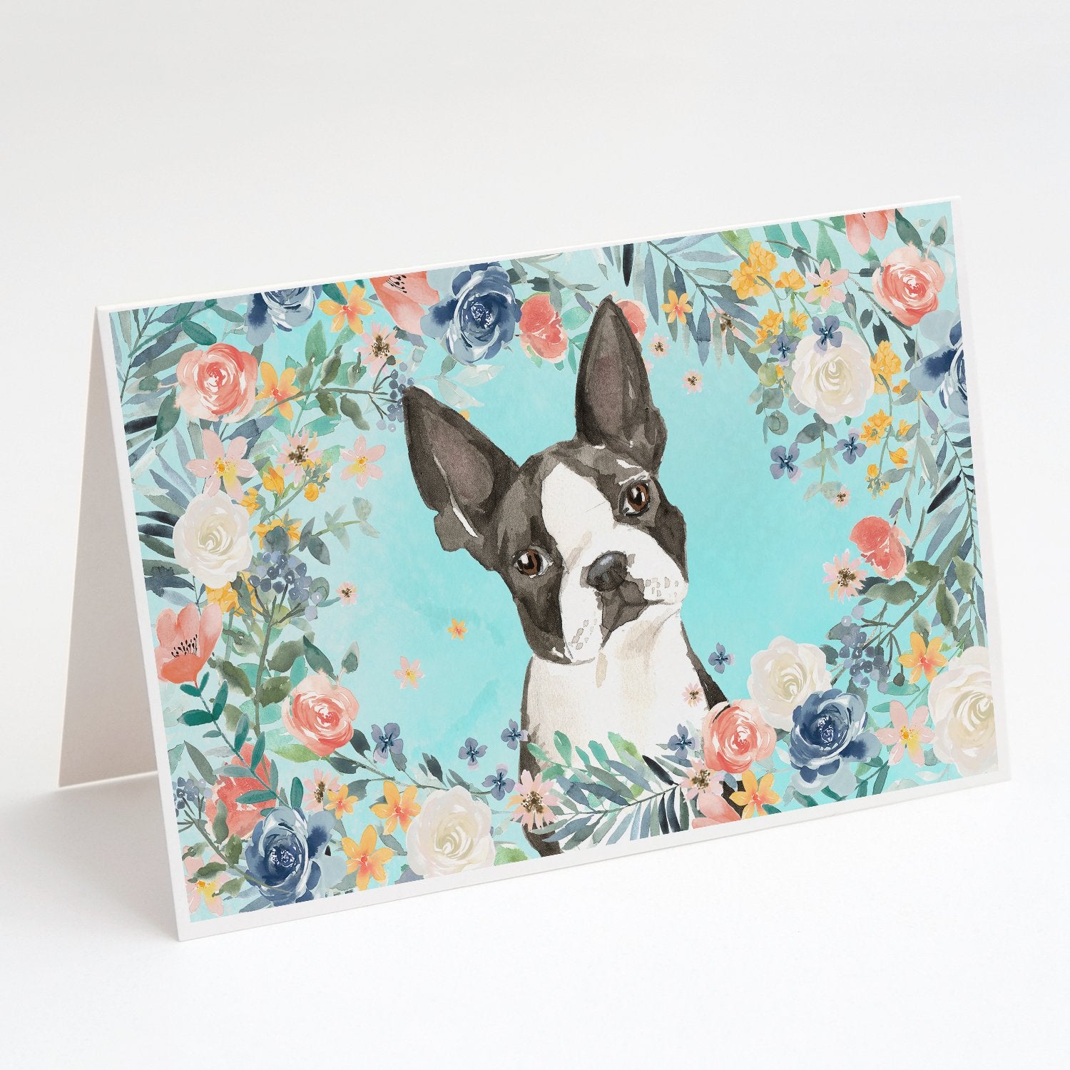 Buy this Boston Terrier Greeting Cards and Envelopes Pack of 8