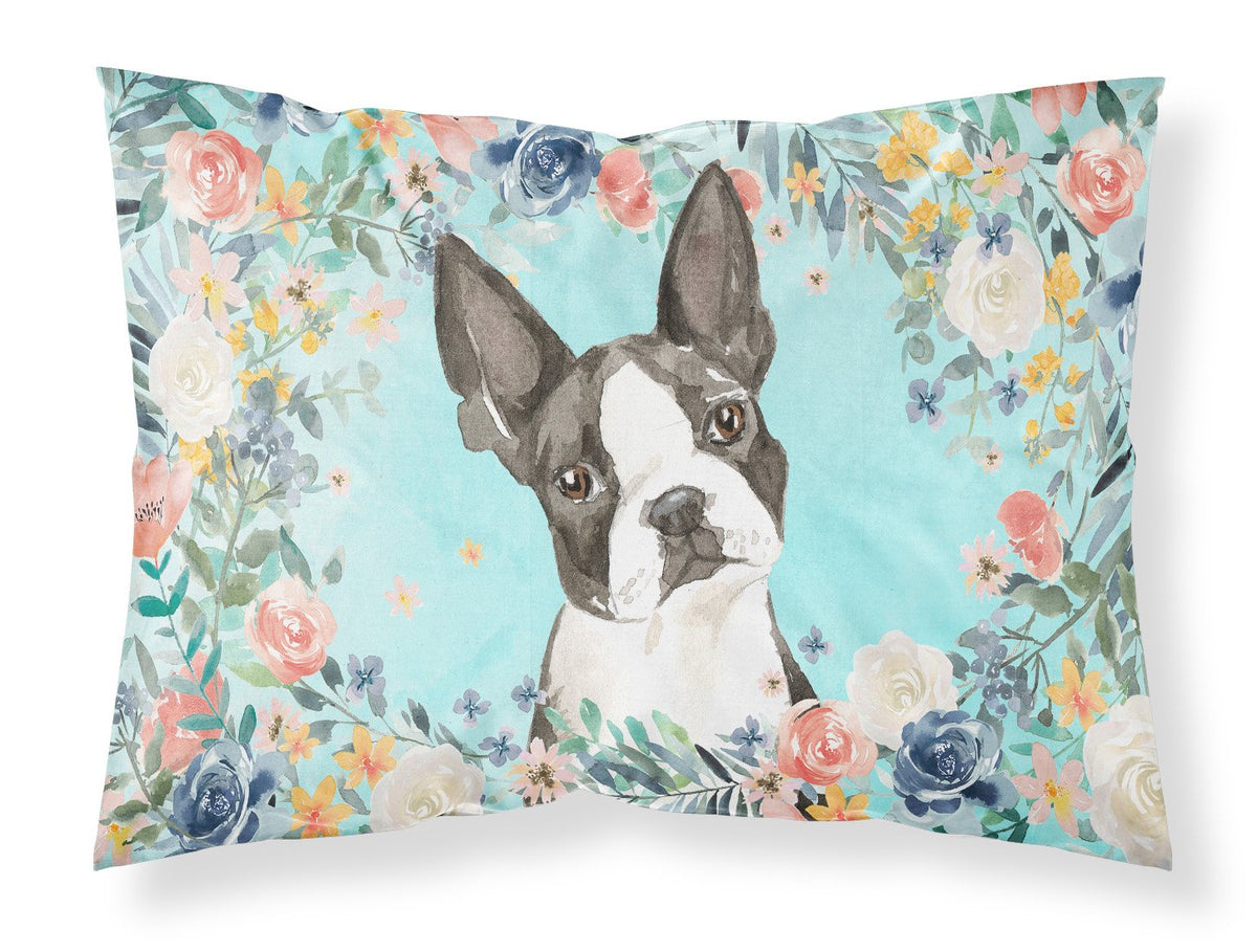 Boston Terrier Fabric Standard Pillowcase CK3433PILLOWCASE by Caroline&#39;s Treasures