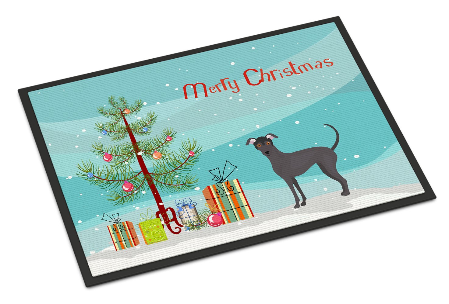 Argentine Pila Dog Christmas Tree Indoor or Outdoor Mat 24x36 CK3442JMAT by Caroline's Treasures