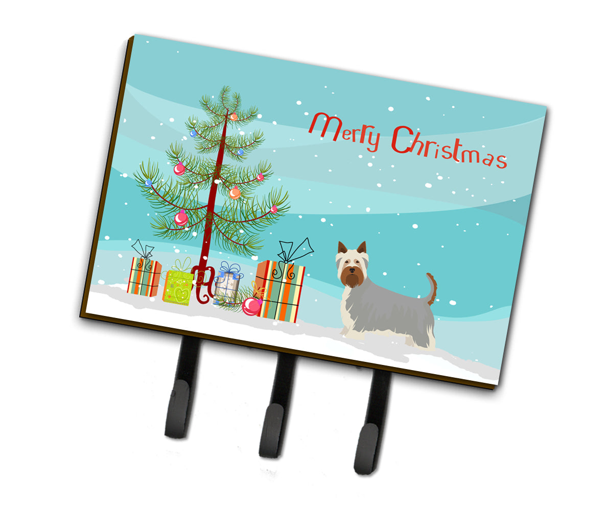 Australian Silky Terrier Christmas Tree Leash or Key Holder CK3443TH68
