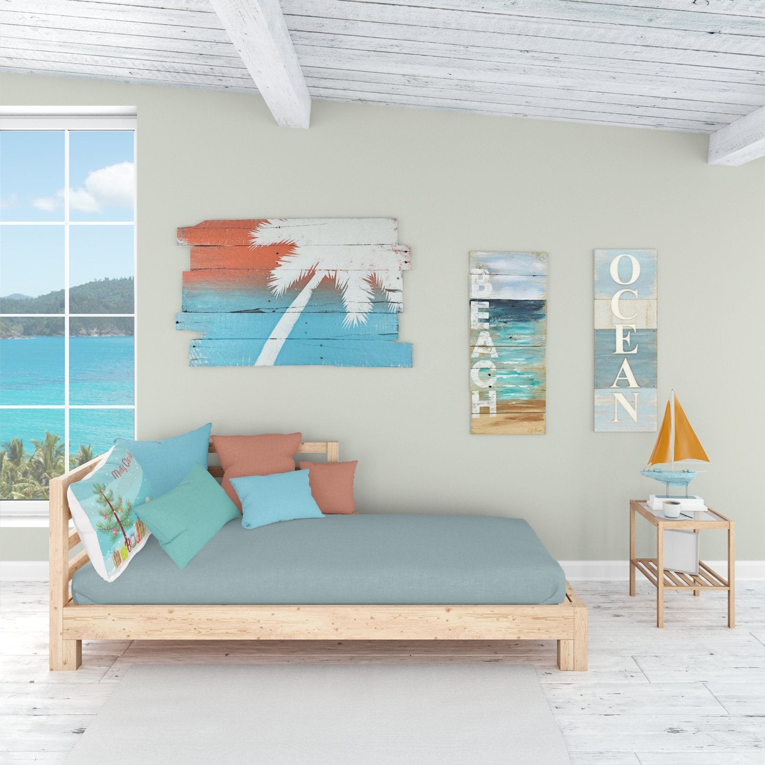 Caroline's Treasures Cyprus Poodle Christmas Tree Standard Pillowcase – Artistic Decorative Front, White Back CK3449PILLOWCASE