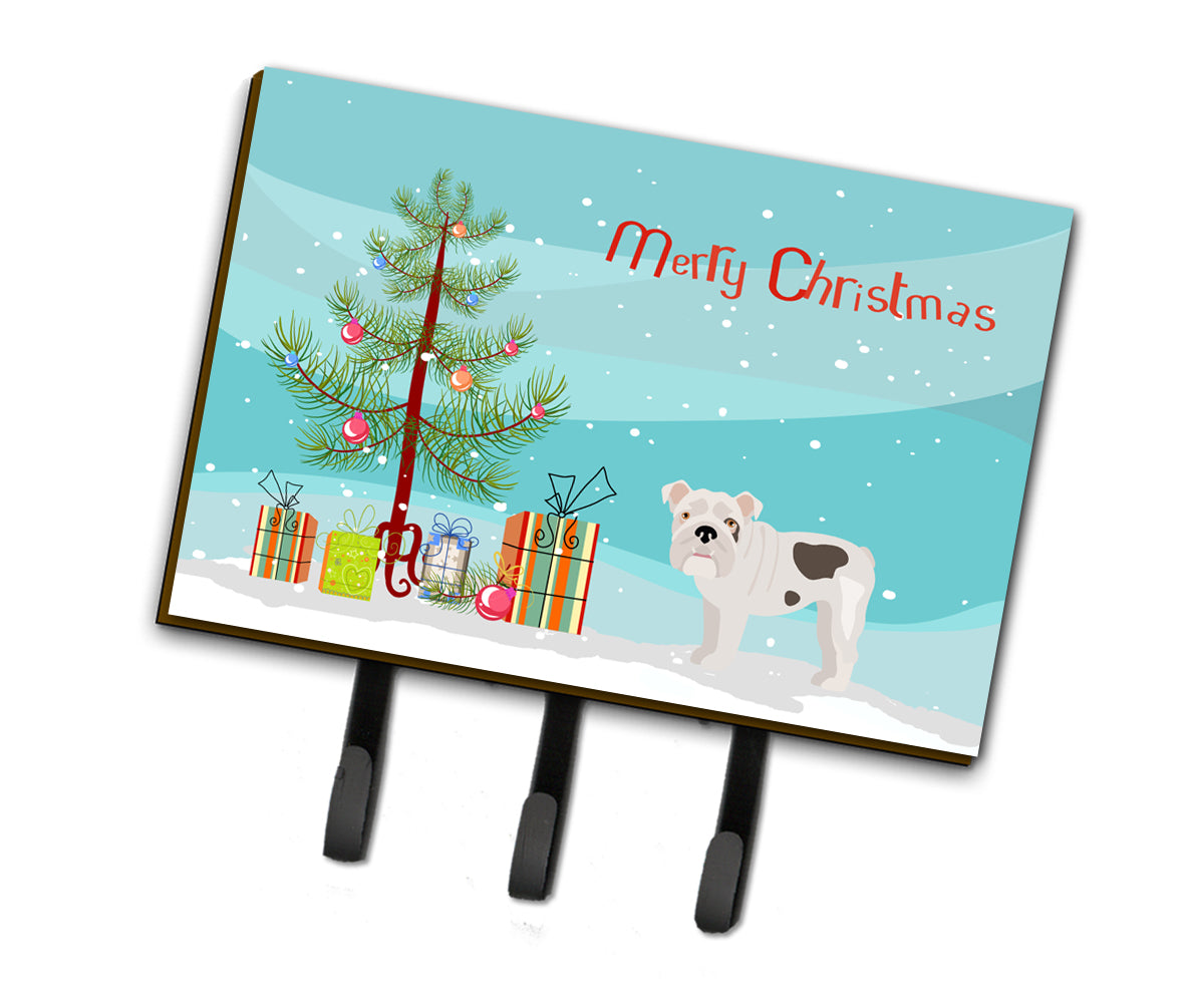 Bulldog, English Bulldog Christmas Tree Leash or Key Holder CK3453TH68