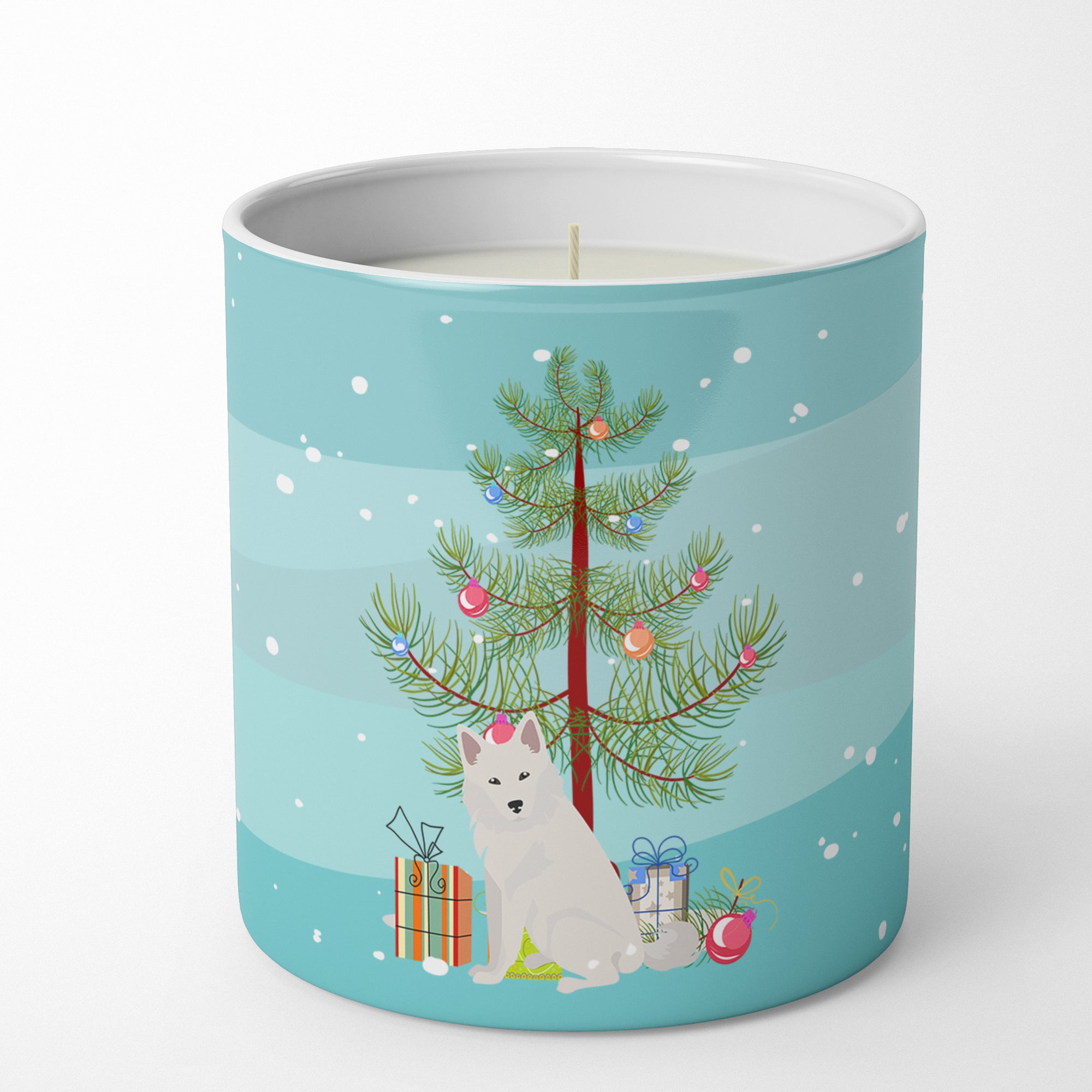 Buy this Danish Spitz Christmas Tree 10 oz Decorative Soy Candle