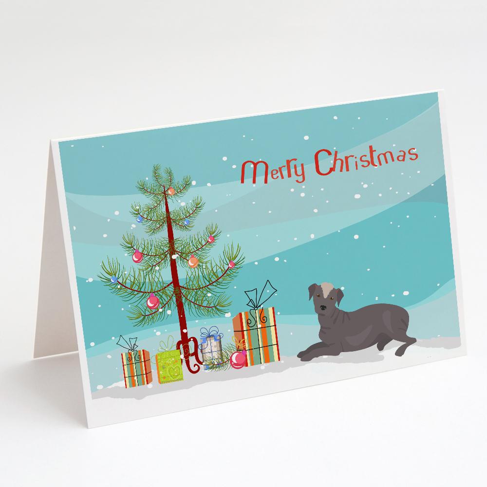 Buy this Ecuadorian Hairless Dog Christmas Tree Greeting Cards and Envelopes Pack of 8