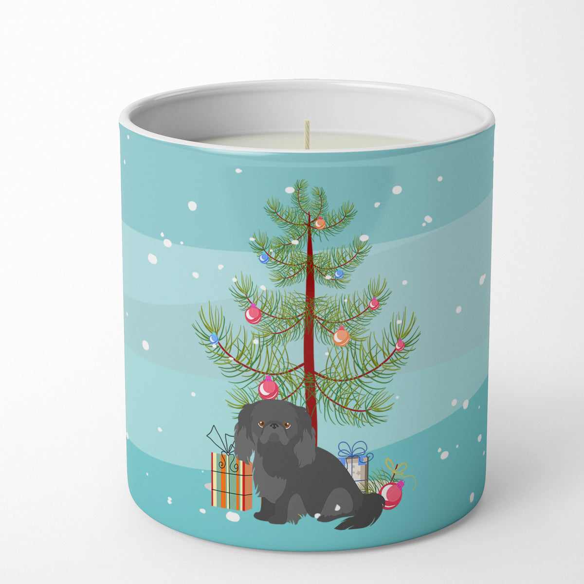 Buy this Pekingese Christmas Tree 10 oz Decorative Soy Candle