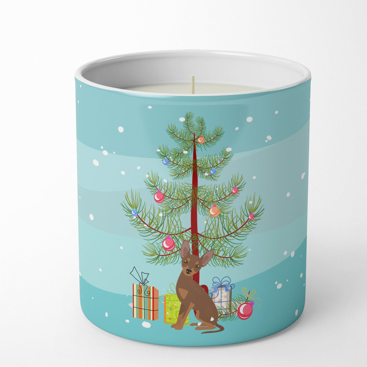 Buy this Brown Prague Ratter Christmas Tree 10 oz Decorative Soy Candle