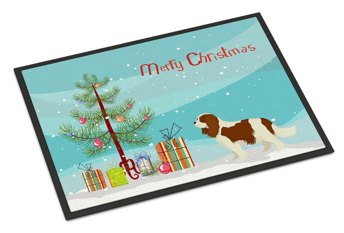 Cavalier Spaniel Christmas Tree Indoor or Outdoor Mat 24x36 CK3529JMAT by Caroline&#39;s Treasures