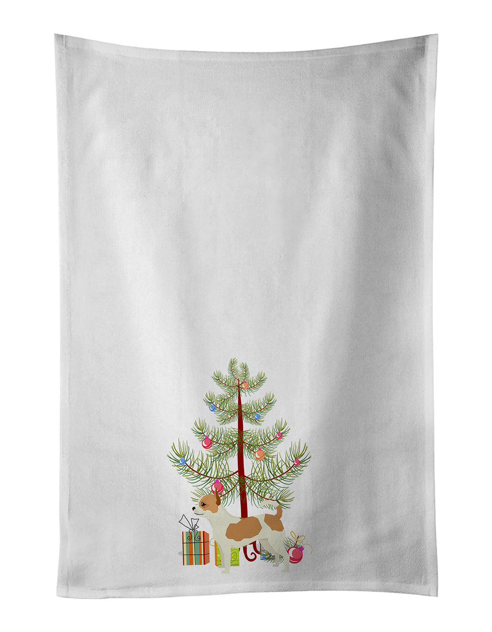 Buy this Chihuahua Christmas Tree White Kitchen Towel Set of 2