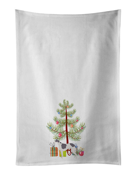 Buy this Greyhound Christmas Tree White Kitchen Towel Set of 2