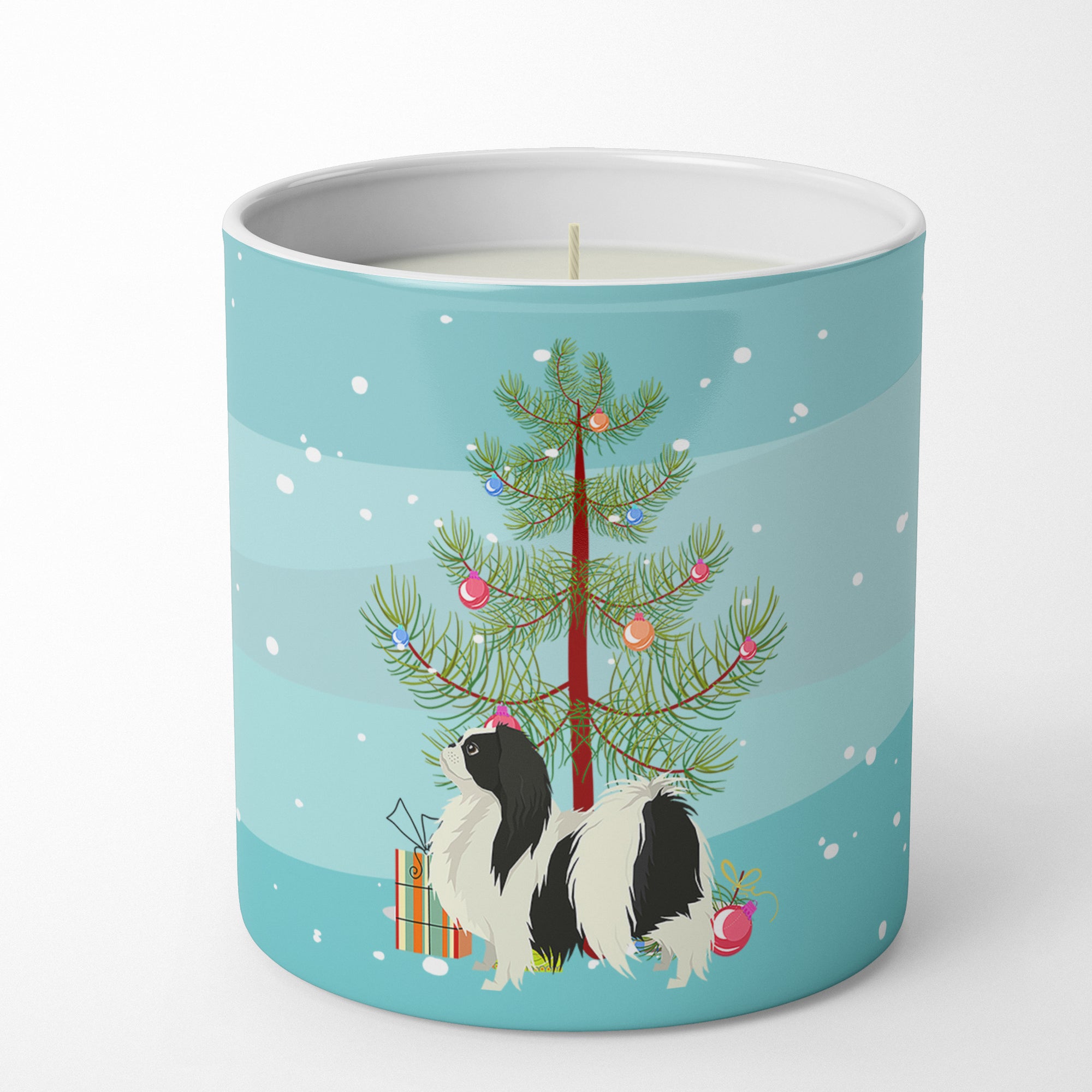 Buy this Japanese Chin Christmas Tree 10 oz Decorative Soy Candle
