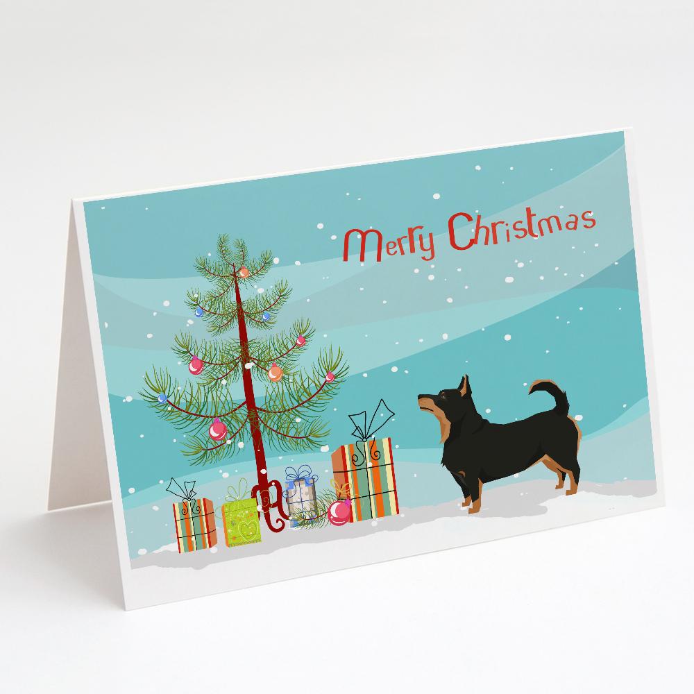 Buy this Lancashire Terrier Christmas Tree Greeting Cards and Envelopes Pack of 8